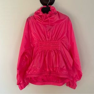Stella McCartney x Adidas hot pink nylon jacket